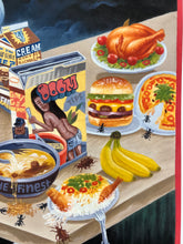 Load image into Gallery viewer, MF DOOM Mm..Food - Archival Giclée Print from Static Medium by Mr. Nana Agyq (Artist’s Proof)