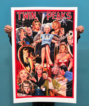 Load image into Gallery viewer, Twin Peaks - Limited Edition Archival Giclée Print from Static Medium by C.A. Wisely (Version 2 - The Return)