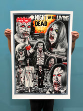 Load image into Gallery viewer, Night of the Living Dead - Limited Edition Archival Giclée Print from Static Medium by Salvation