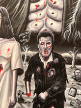 Load image into Gallery viewer, Night of the Living Dead - Limited Edition Archival Giclée Print from Static Medium by Salvation
