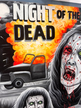 Load image into Gallery viewer, Night of the Living Dead - Limited Edition Archival Giclée Print from Static Medium by Salvation