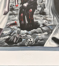 Load image into Gallery viewer, Night of the Living Dead - Limited Edition Archival Giclée Print from Static Medium by Salvation