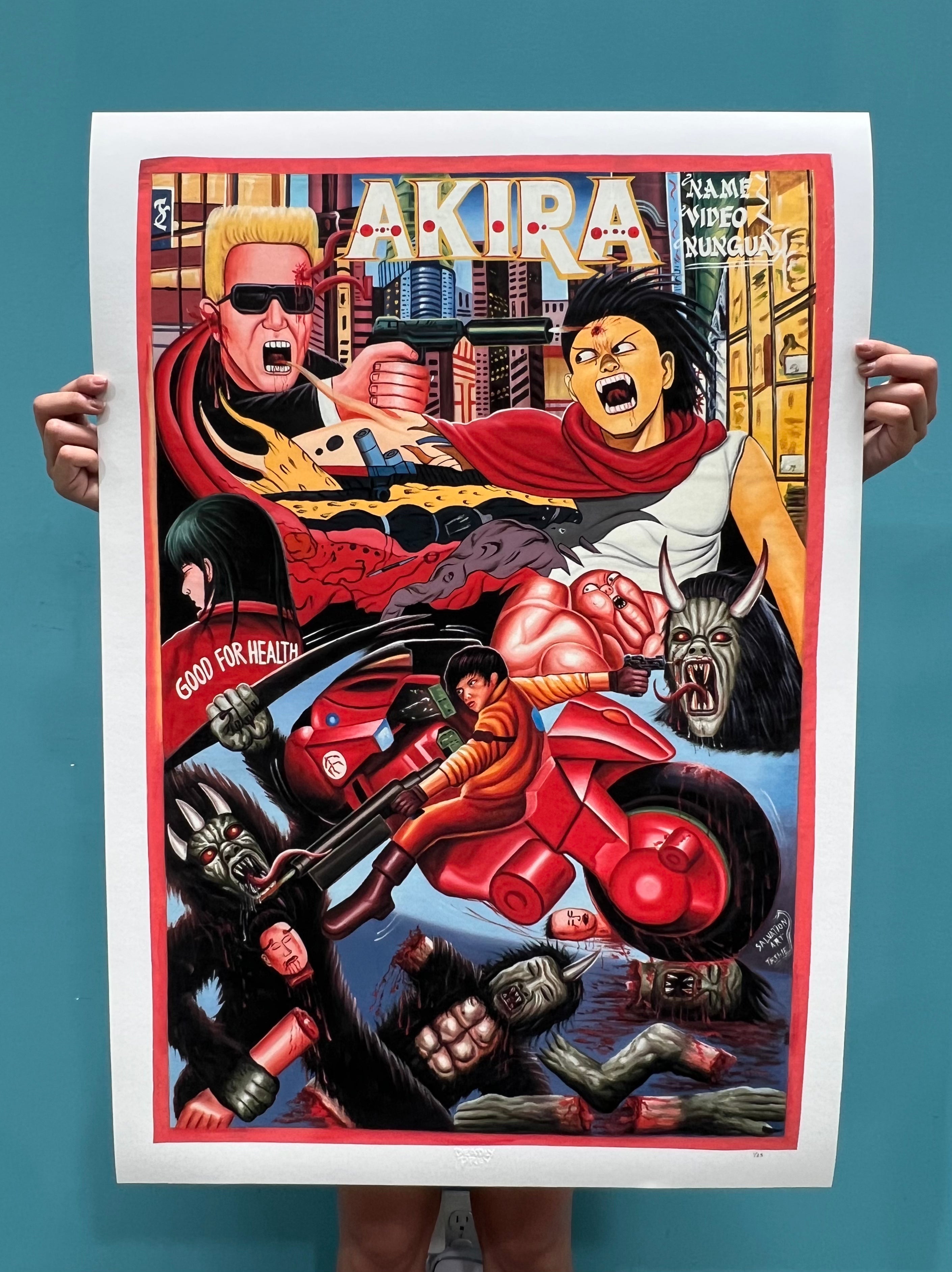 Akira - Limited Edition Archival Giclée Print from Static Medium