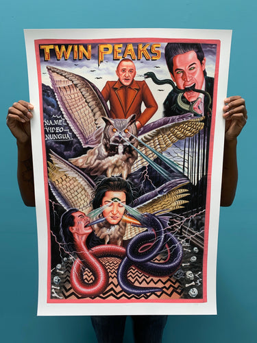 Twin Peaks - Archival Giclée Print from Static Medium by Salvation (Artist’s Proof)