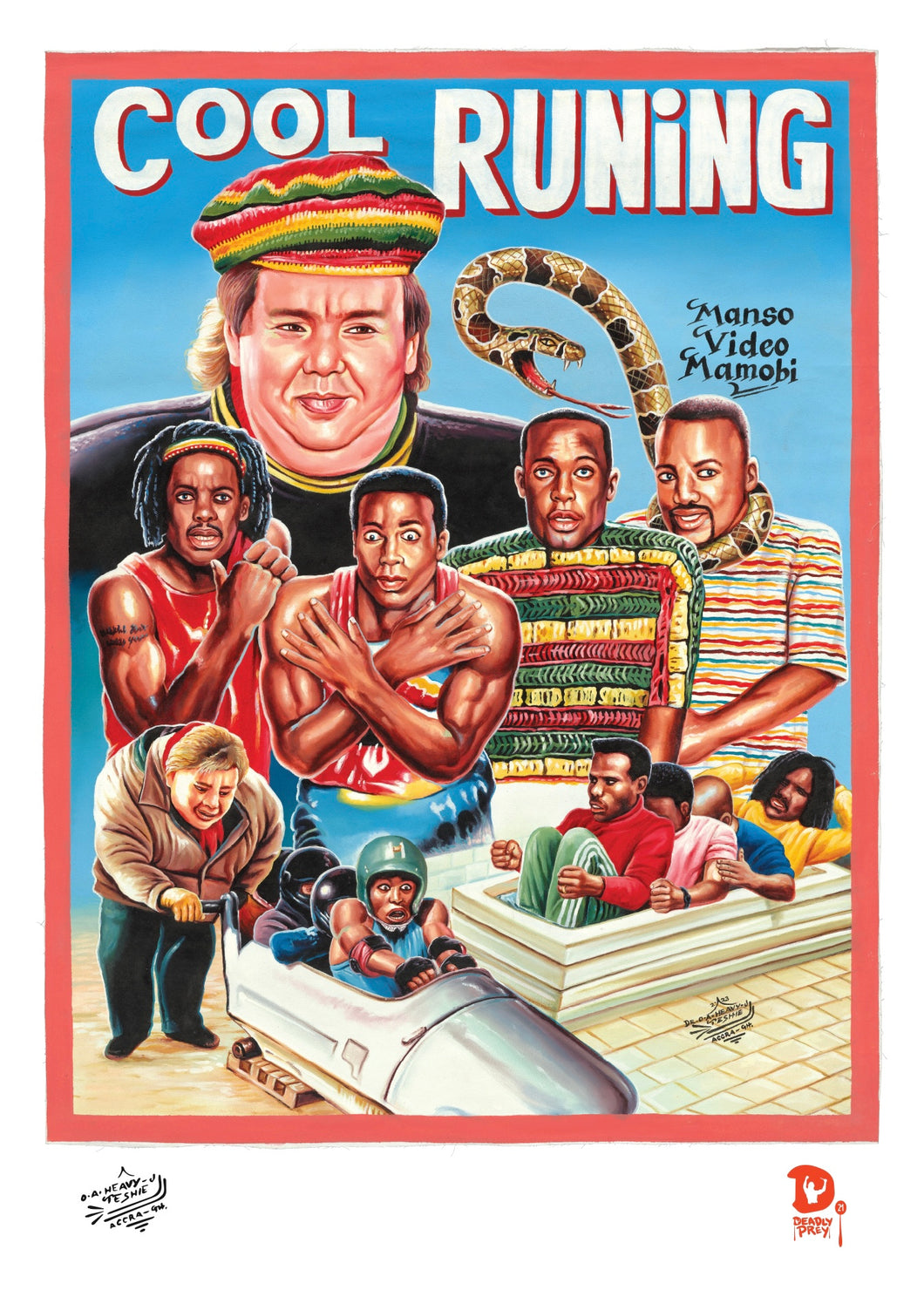 COOL RUNNINGS AKA COOL RUNING (High Quality Print) - Heavy J