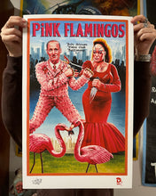 Load image into Gallery viewer, PINK FLAMINGOS (High Quality Print) - Heavy J