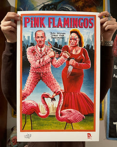 PINK FLAMINGOS (High Quality Print) - Heavy J