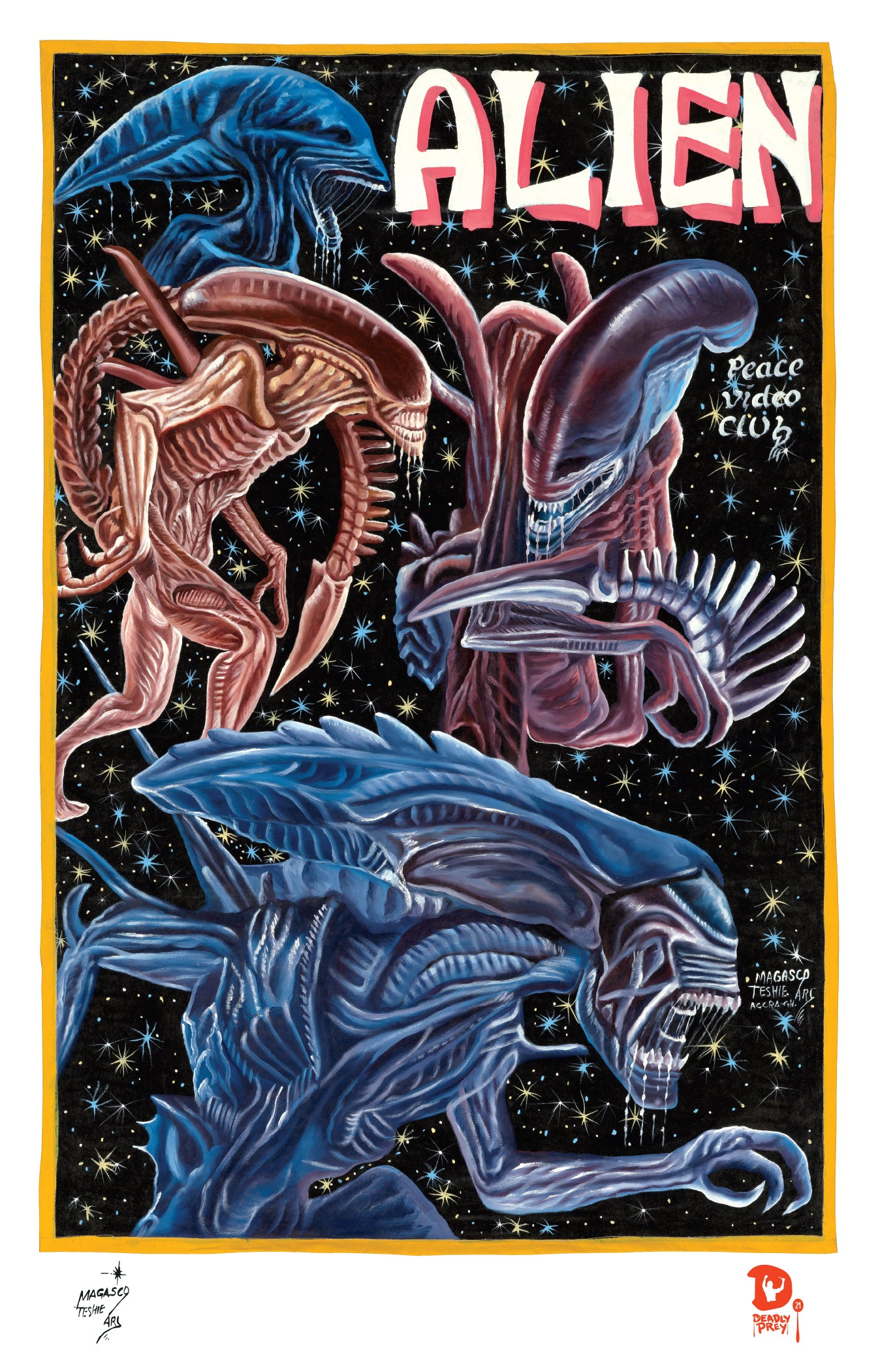 ALIEN (High Quality Print) - Magasco – Deadly Prey Gallery