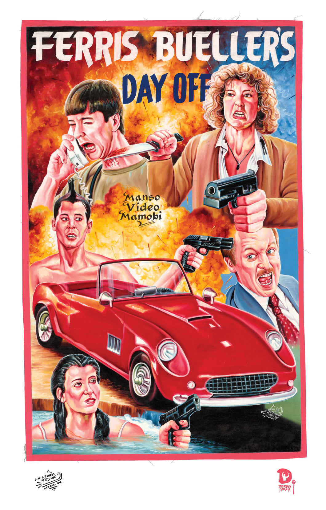 FERRIS BUELLER’S DAY OFF (High Quality Print) - Heavy J