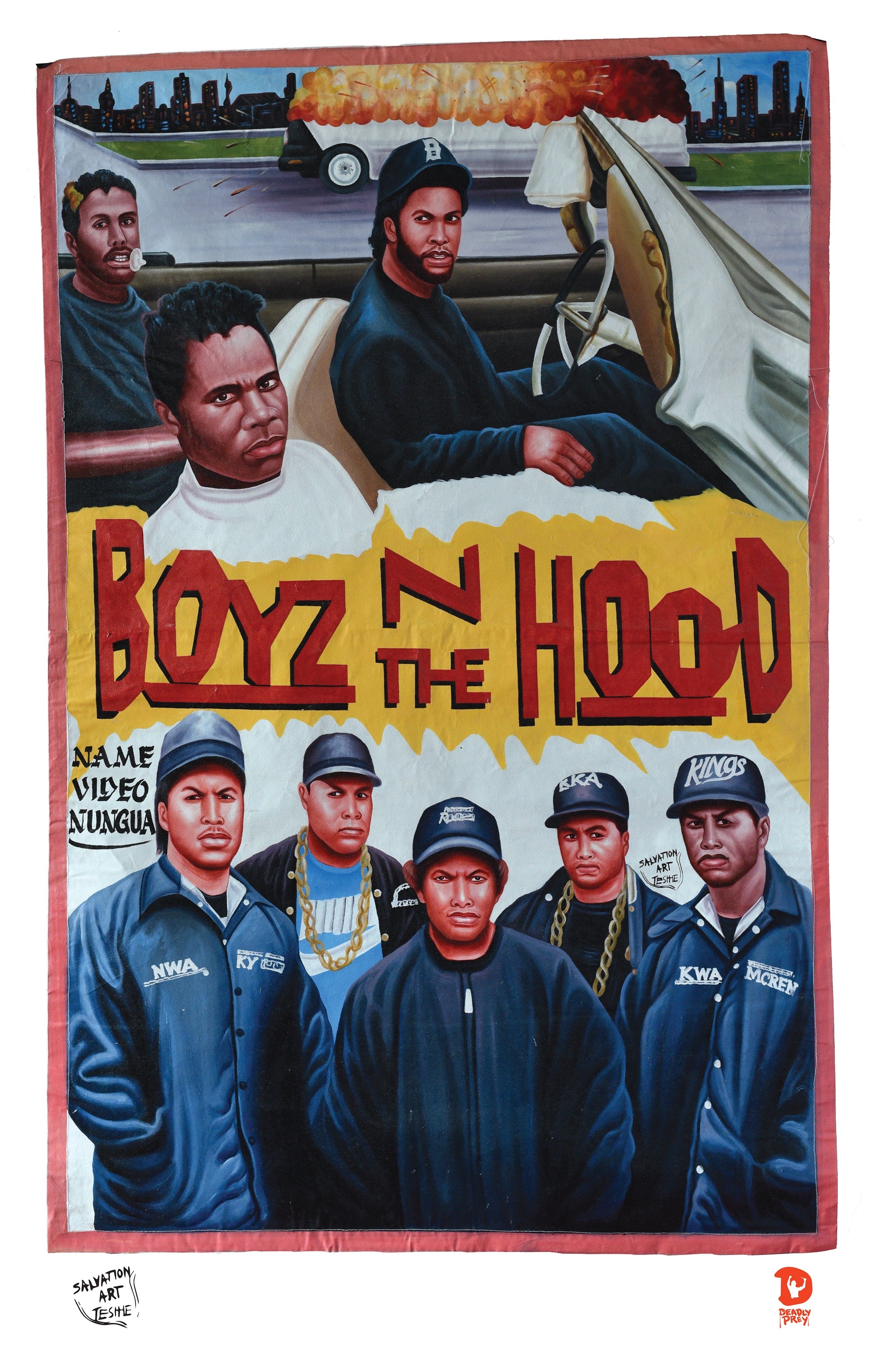 Boyz In The Hood Movie BOYZ N' THE HOOD (High Quality Print) Salvation