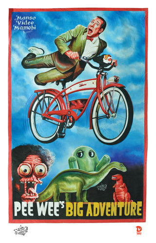 PEE-WEE’S BIG ADVENTURE (High Quality Print) - Heavy J