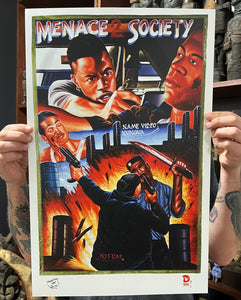 MENACE 2 SOCIETY (High Quality Print) - Salvation