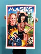 Load image into Gallery viewer, Masks - Limited Edition Archival Giclée Print from Static Medium by Heavy J