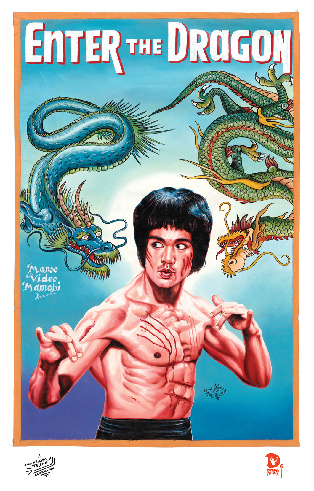 ENTER THE DRAGON (High Quality Print) - Heavy J