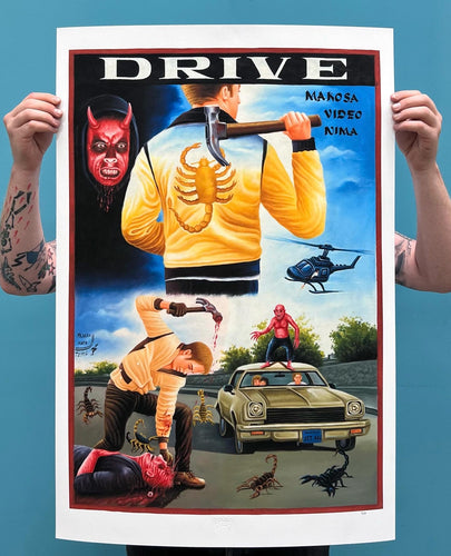 Drive - Limited Edition Archival Giclée Print from Static Medium by Mr. Nana Agyq