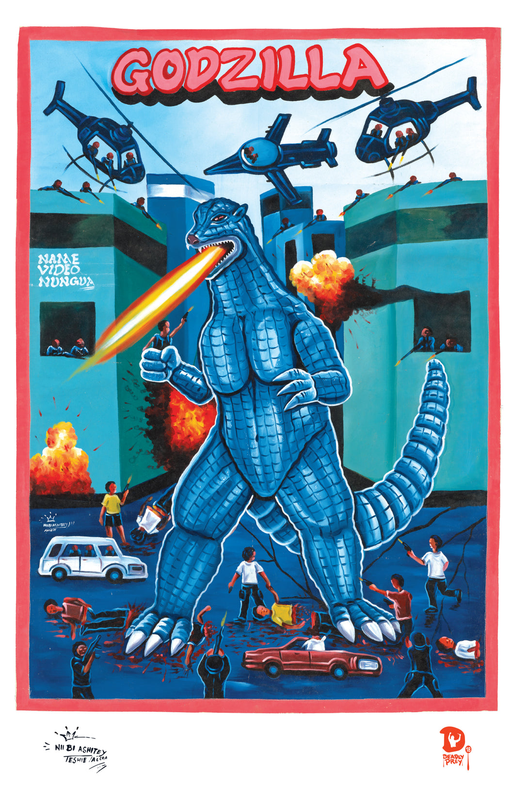 GODZILLA (High Quality Print) - Nii Bi Ashitey