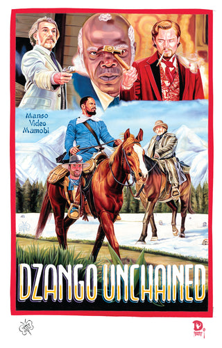 DJANGO UNCHAINED (High Quality Print) - C.A. Wisely