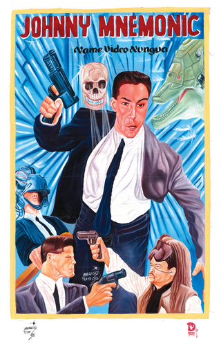 JOHNNY MNEMONIC (High Quality Print) - Magasco