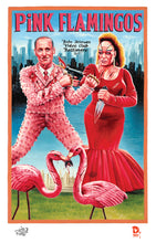 Load image into Gallery viewer, PINK FLAMINGOS (High Quality Print) - Heavy J