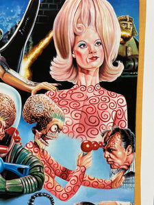 Mars Attacks - Limited Edition Archival Giclée Print from Static Medium by Heavy J