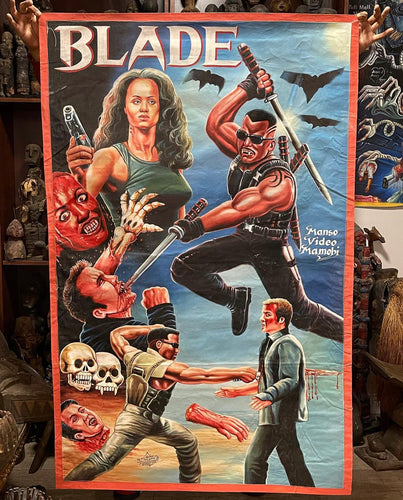 Blade - Original Painting by Heavy J