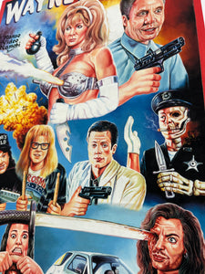 Wayne’s World - Limited Edition Archival Giclée Print from Static Medium by Heavy J