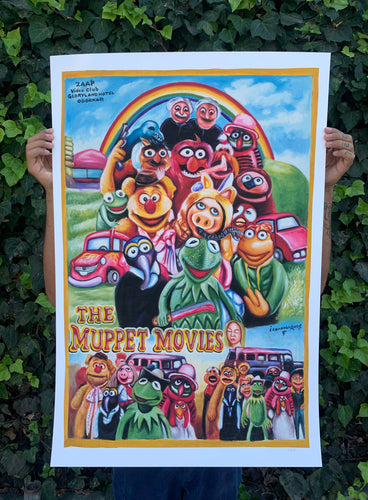 The Muppet Movies - Limited Edition Archival Giclée Print from Static Medium by Leonardo