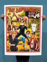 Load image into Gallery viewer, The Sopranos - Limited Edition Archival Giclée Print from Static Medium by Farkira