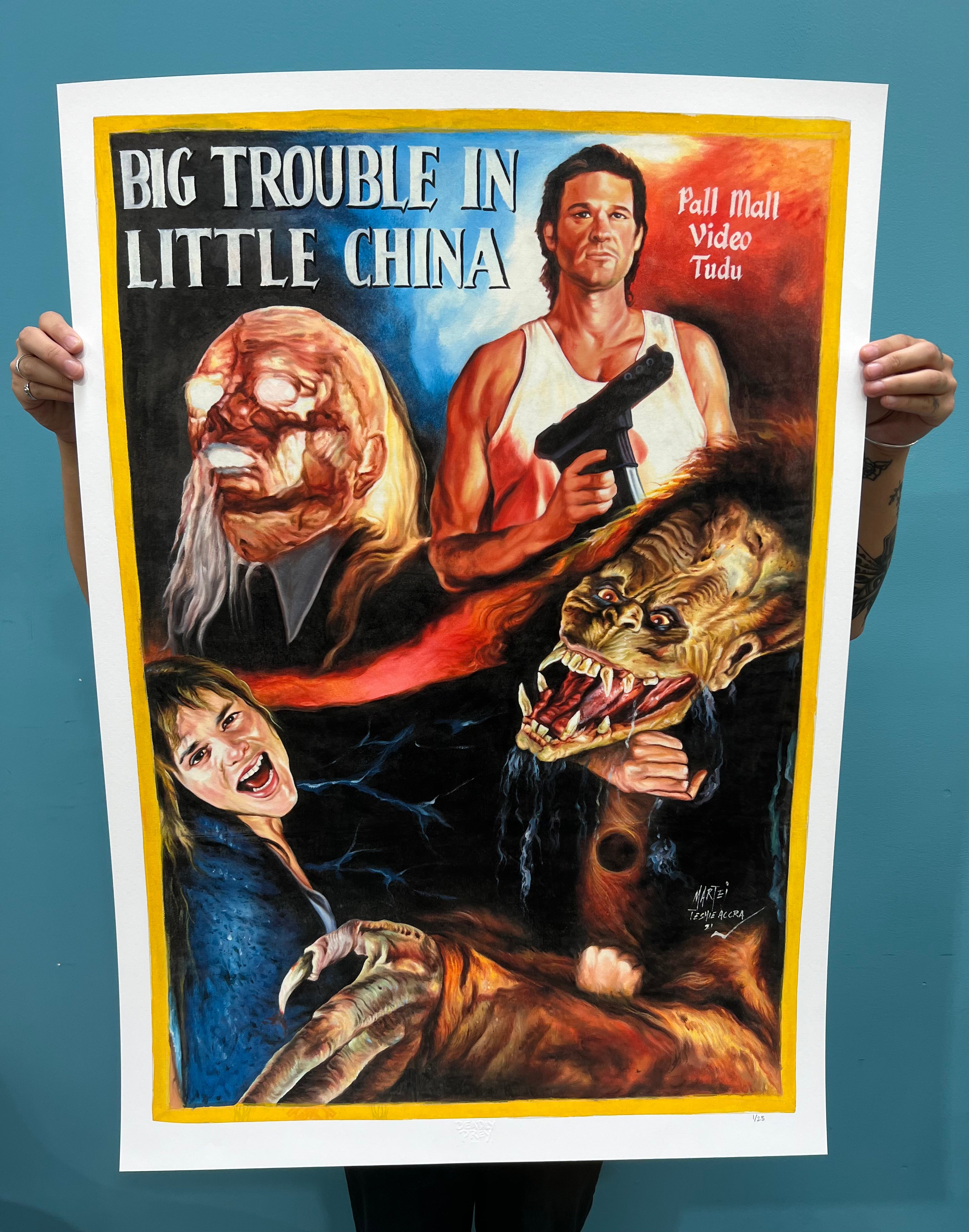 Big Trouble in store Little China by PCC & Mondo LE 275 Print