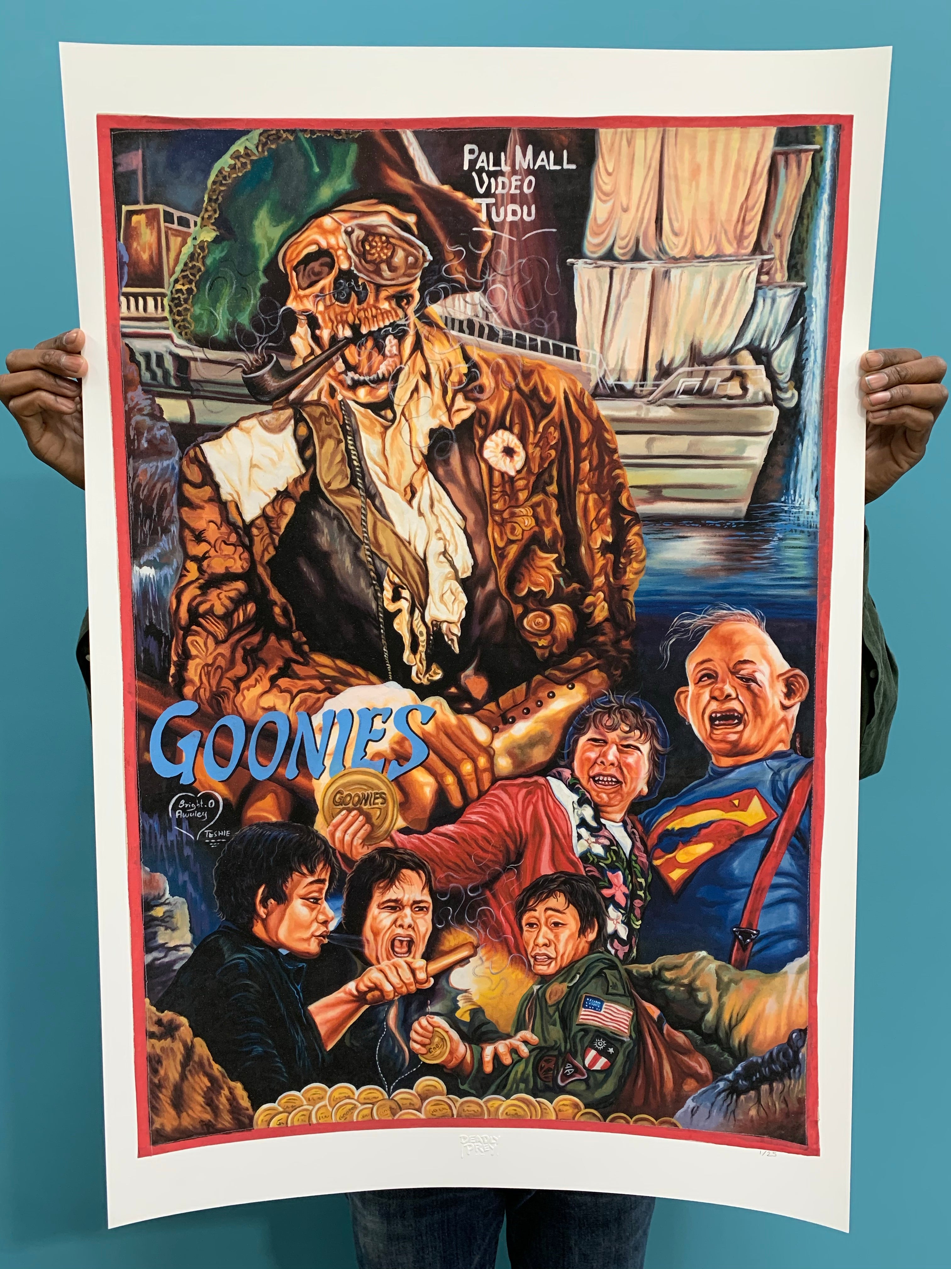 The Goonies - Limited Edition Archival Giclée Print from Static