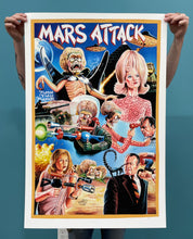 Load image into Gallery viewer, Mars Attacks - Limited Edition Archival Giclée Print from Static Medium by Heavy J