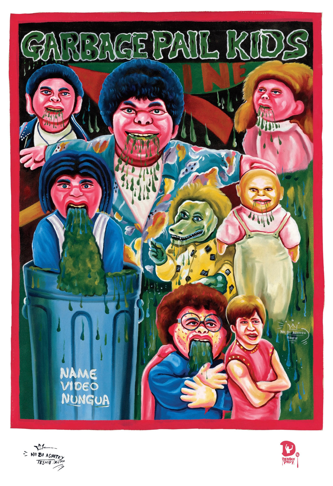 GARBAGE PAIL KIDS (High Quality Print) - Nii Bi Ashitey