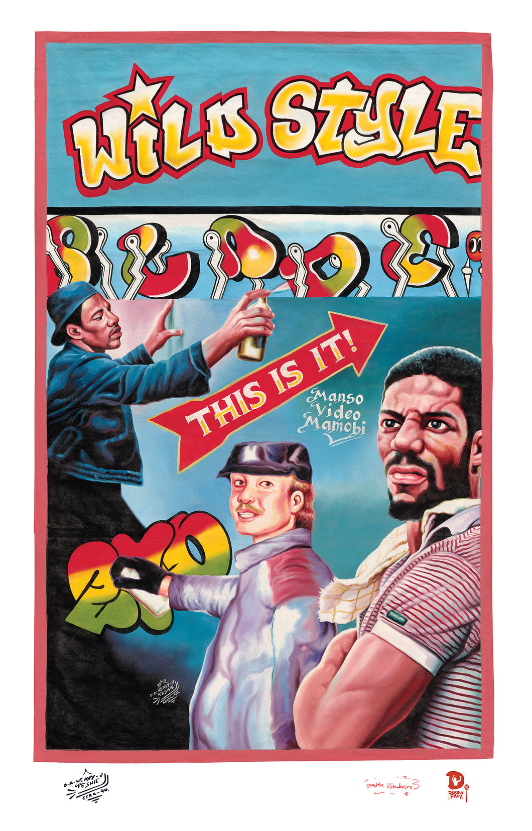 Heavy J WILD STYLE (High Quality Print) - Heavy J – Deadly Prey Gallery