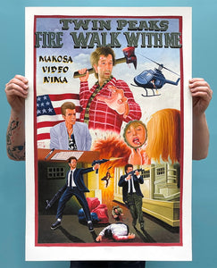 Twin Peaks: Fire Walk With Me - Limited Edition Archival Giclée Print Set by Mr. Nana Agyq & Stoger