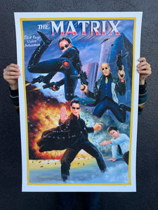 The Matrix: 4 Print Gift Set - Limited Edition Archival Giclée Prints from Static Medium