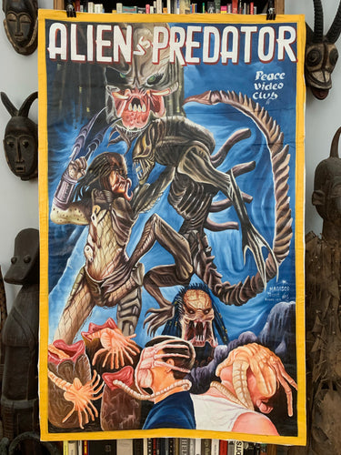 Alien Vs. Predator - Original Painting by Magasco