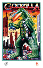 Load image into Gallery viewer, Godzilla Print Set by Stoger, Salvation &amp; Nii Bi Ashitey