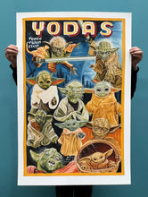 Load image into Gallery viewer, Yodas - Limited Edition Archival Giclée Print from Static Medium by Magasco