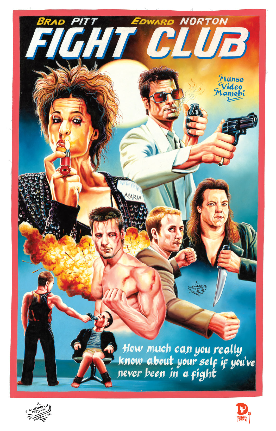 FIGHT CLUB (High Quality Print) - Heavy J