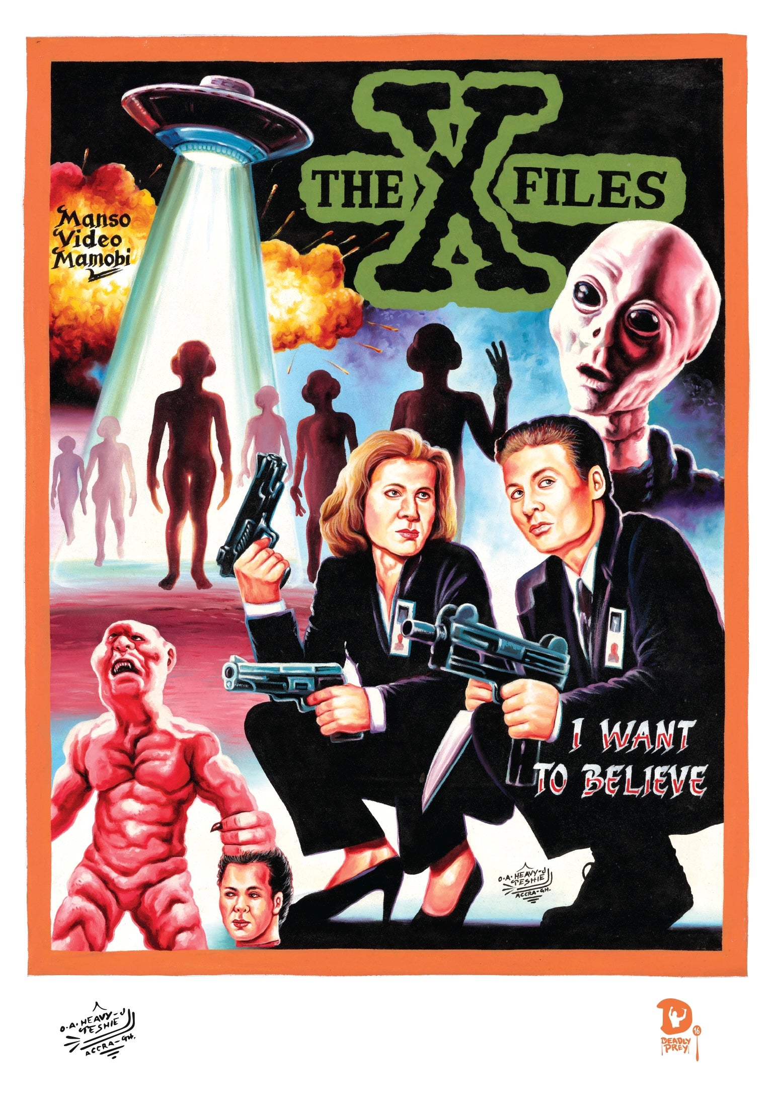 THE X-FILES (High Quality Print) - Heavy J – Deadly Prey Gallery