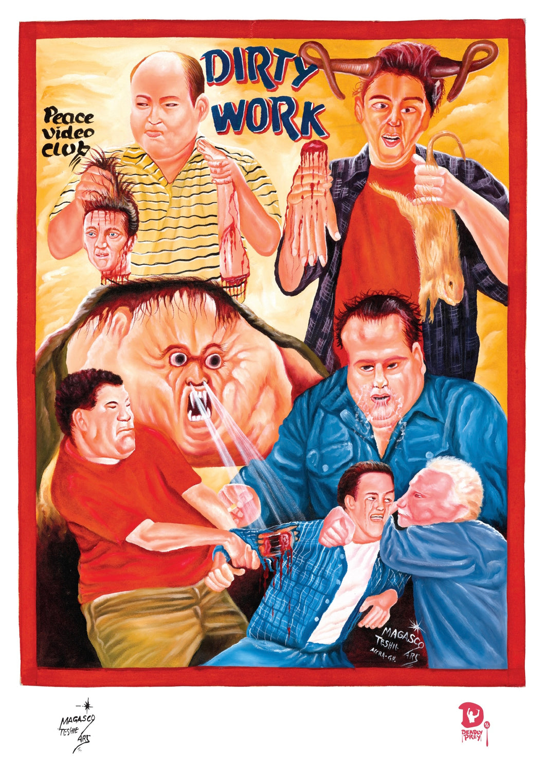 DIRTY WORK (High Quality Print) - Magasco