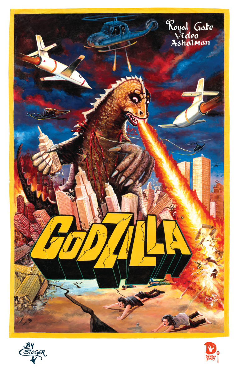 GODZILLA (High Quality Print) - Stoger – Deadly Prey Gallery