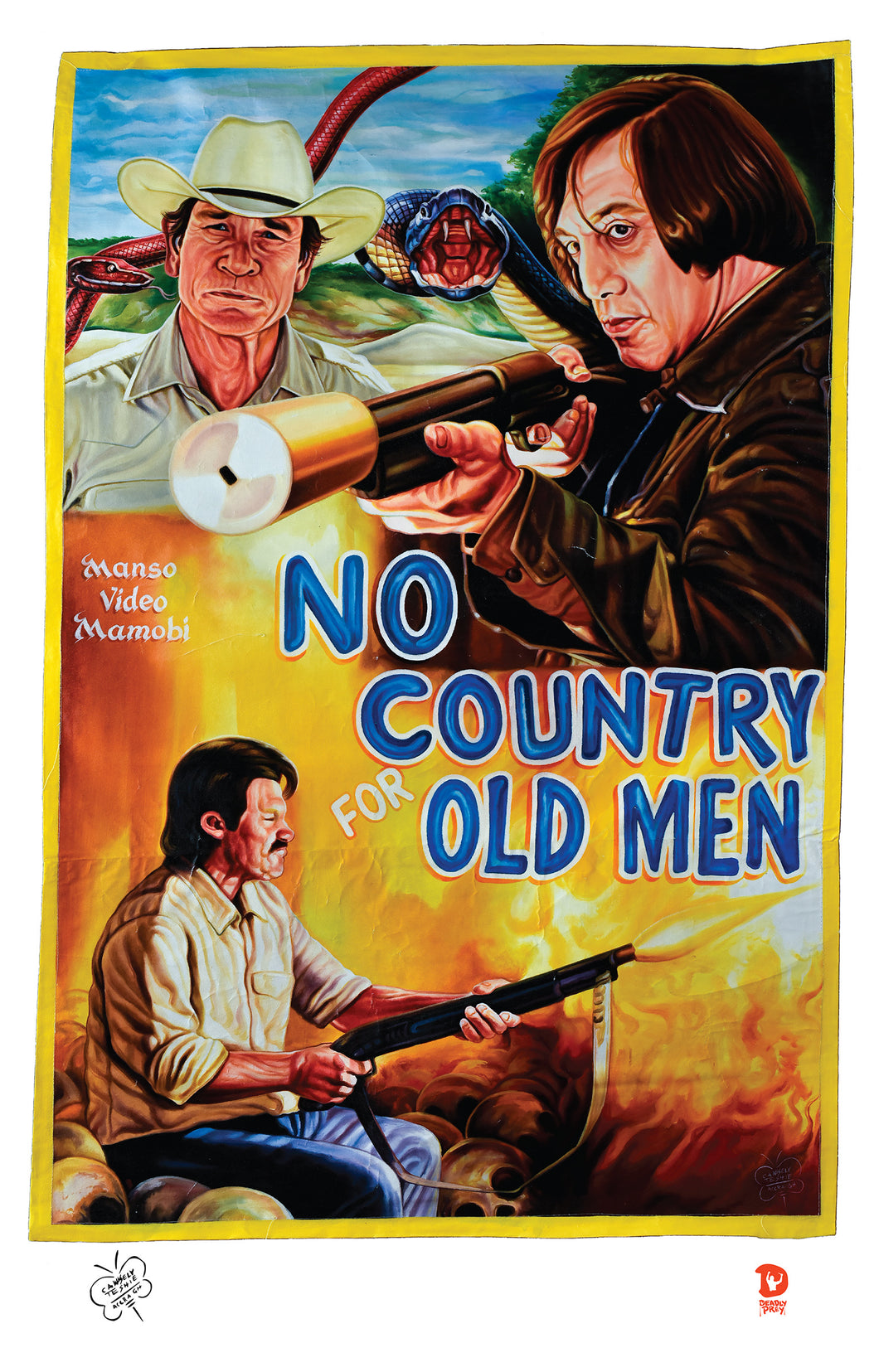 NO COUNTRY FOR OLD MEN (High Quality Print) - C.A. Wisely