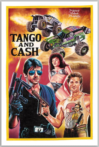 Tango and Cash - Limited Edition Archival Giclée Print from Static Medium by Heavy J - 20x30”