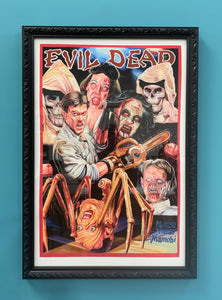 Evil Dead - Archival Giclée Print from Static Medium by C.A. Wisely (Artist’s Proof)