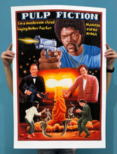 Load image into Gallery viewer, Pulp Fiction - Limited Edition Archival Giclée Print from Static Medium by Mr. Nana Agyq