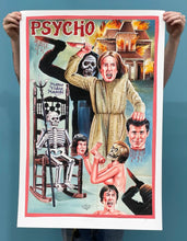 Load image into Gallery viewer, Psycho - Limited Edition Archival Giclée Print from Static Medium by Heavy J