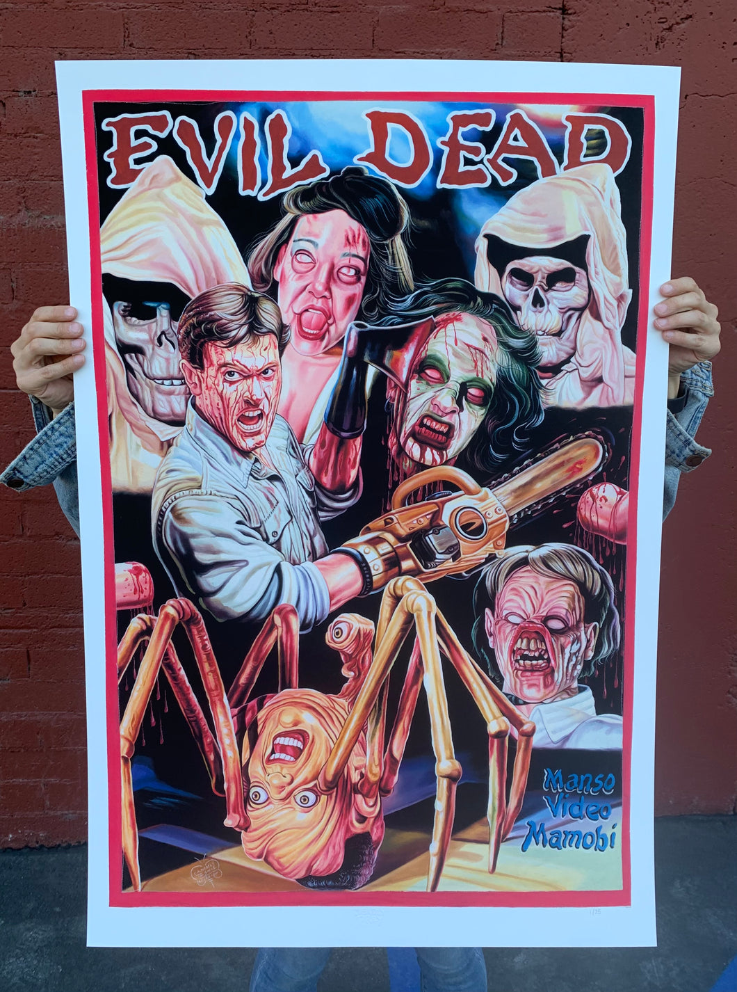 Evil Dead - Archival Giclée Print from Static Medium by C.A. Wisely (Artist’s Proof)