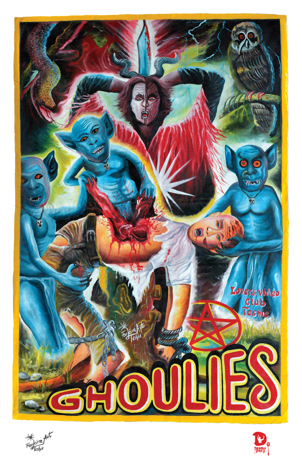 GHOULIES (High Quality Print) - Farkira