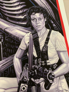 Alien - Archival Giclée Print from Static Medium by C.A. Wisely (Artist’s Proof)